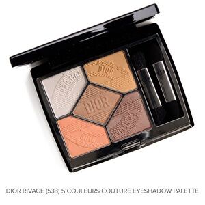NEW Rare Limited Edition Dior 5-color eyeshadow palette in #533 RIVAGE